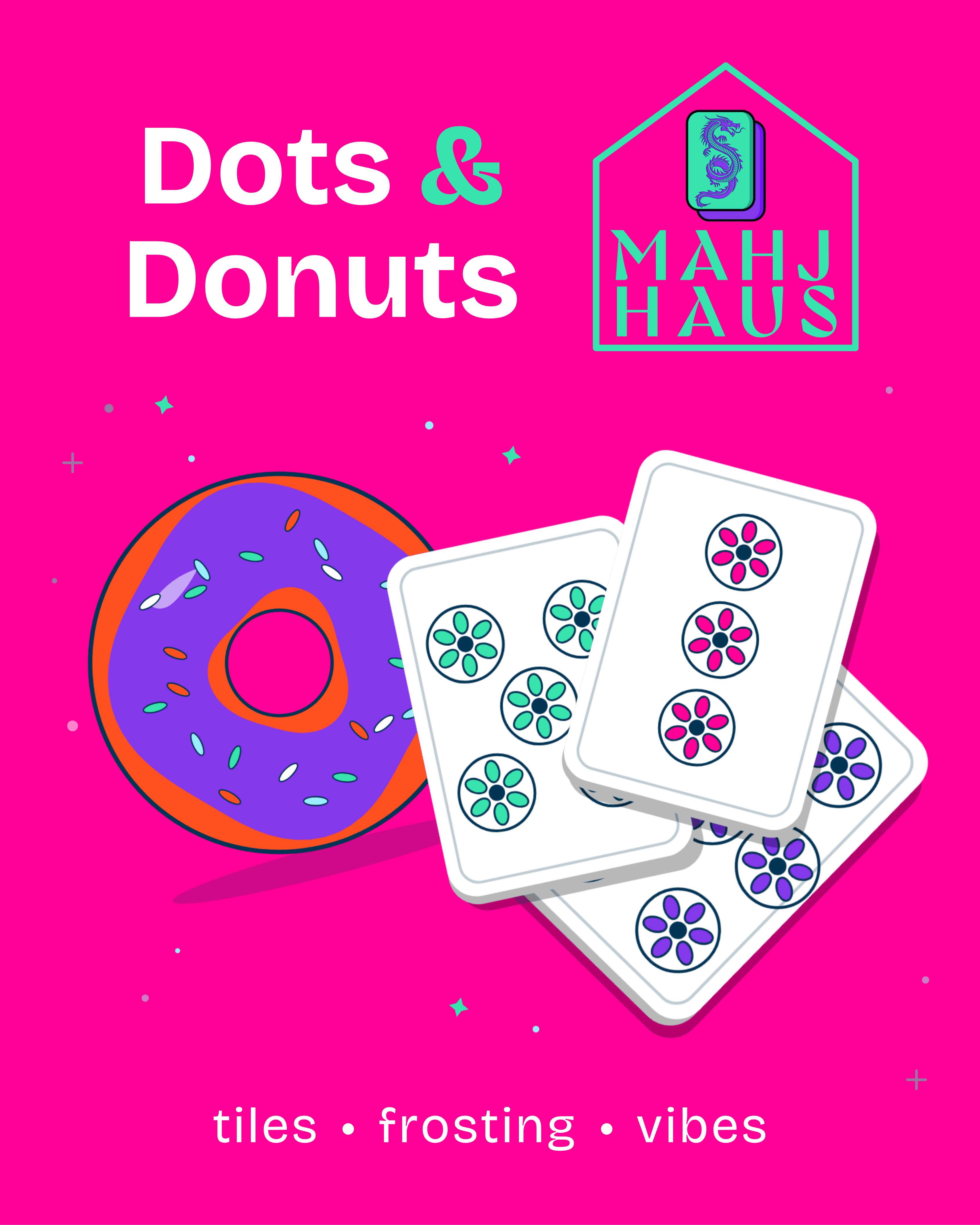Dots & Donuts — frosting, tiles, and vibes