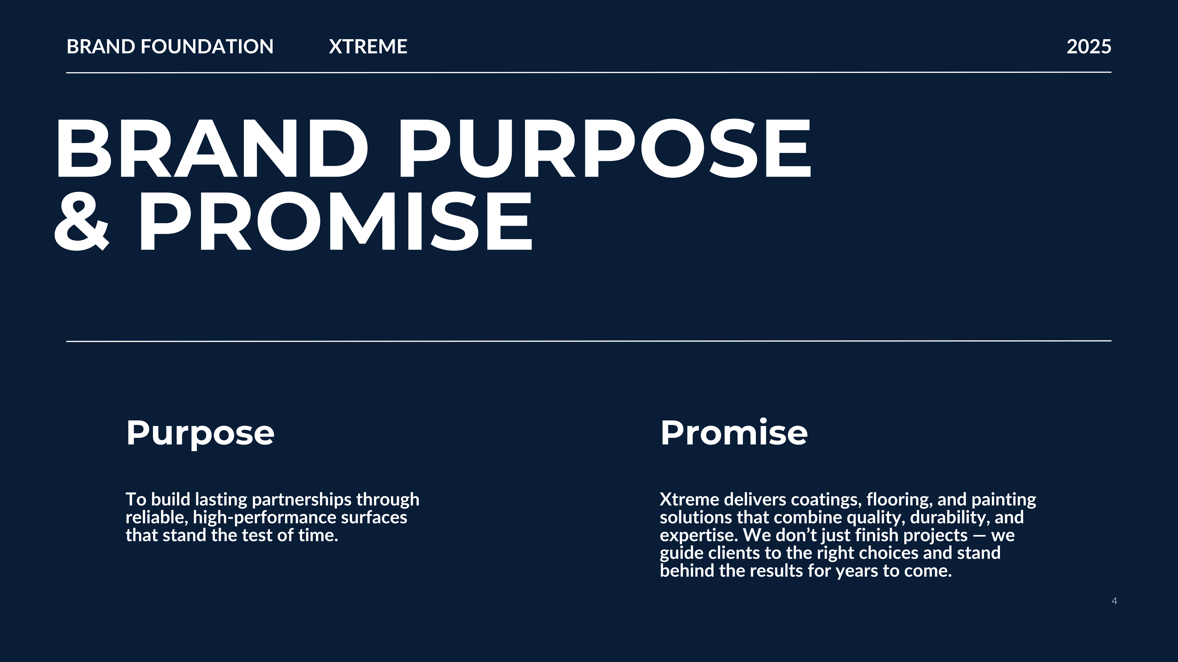 Brand Purpose and Promise