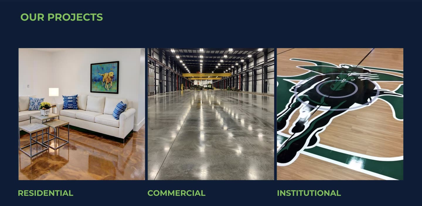 Xtreme site — Our Projects gallery (Residential, Commercial, Institutional)